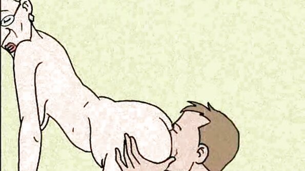 Eynəkli böyük göt bimbo bir zərbə işi edir və daha çox